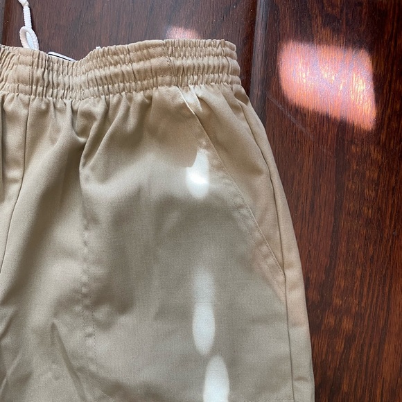 2 Napa Valley Petites Drawstring Casual Every Day Comfy Pants, Size 4 Blue Beige - Picture 5 of 6